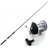 Combo Traina 1 Canna Custom 12-25 lb + 1 Mulinello Sea Captain