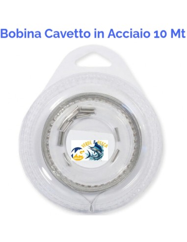 Bobina Cavetto in Acciaio Termosaldante 10mt