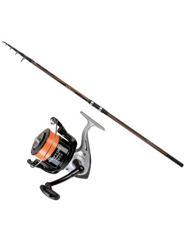 Kit Surfcasting Canna Shimano Sonora 4,20mt + Mulinello Trabucco