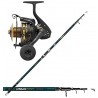 Kit Speciale Surfcasting Canna Urban Surf 4mt 80-160g + Mulinello Enjoy Sea 7 Cuscinetti a Sfera schermat