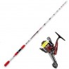 Kit Speed Eging per Pesca Calamaro e Seppia Canna Lineaeffe Squiddy XL 1.80m 150 g + Mulinello Lineaeffe Vigor SL FD 4000