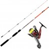 Kit Eging e Bolentino Canna Lineaeffe Deep Walker 2.10mt. 200g. + Mulinello lineaeffe Vigor SL FD 3000