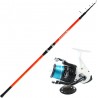 Kit Surfcasting Shimano Sonora Surf Te 420-200g + kolpo Mulinello Pesca Surfcasting King Sea 8000